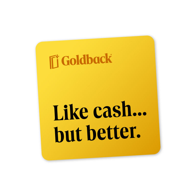 Goldback Sticker Pack