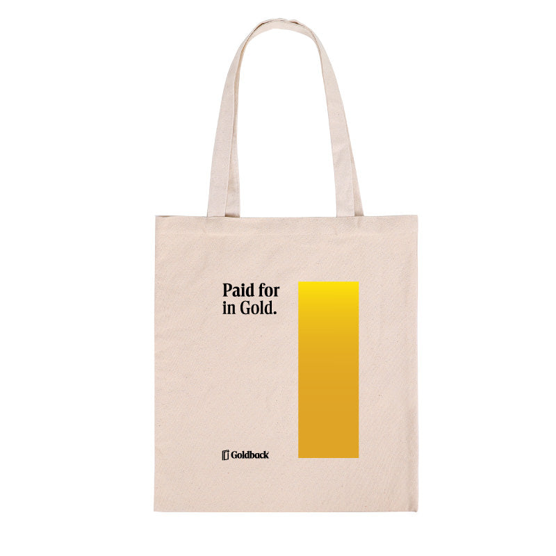Paid for in Gold Tote