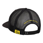 Live Free Spend Gold Trucker Hat
